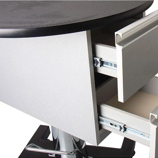 Hydraulic Lifting Grooming Table With Cabinet
